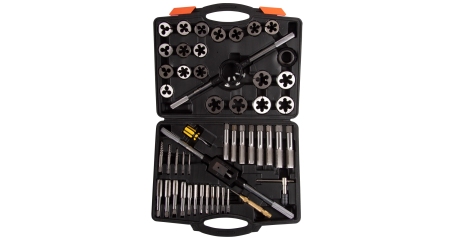 Набор метчиков и плашек SK-5 M6-M24 кейс 51 предмет AFFIX AF35100051C