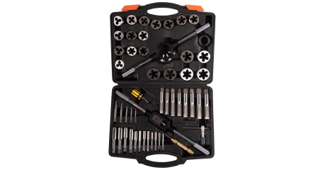 Набор метчиков и плашек SK-5 M6-M24 кейс 51 предмет AFFIX AF35100051C