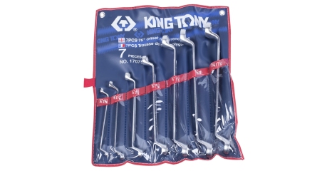 Набор накидных ключей, 1/4"-9/8", 7 предметов KING TONY 1707SR