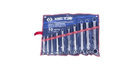 Набор накидных ключей, 6-32 мм, 10 предметов KING TONY 1710MR