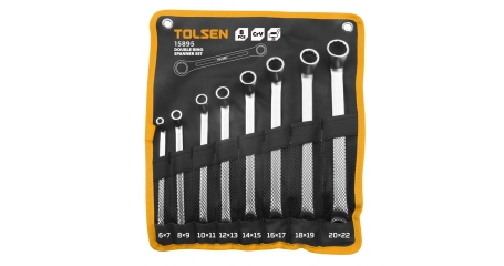 Набор накидных ключей 6-22 мм 8 предметов TOLSEN TT15895
