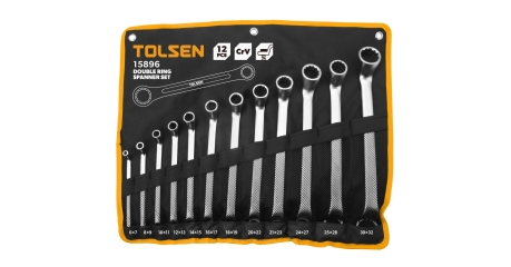 Набор накидных ключей 6-32 мм 12 предметов TOLSEN TT15896