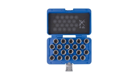 Набор насадок для монтажа/демонтажа секреток колес BMW, 20 предметов KING TONY 9BW0220