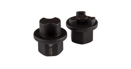 Набор насадок для пробок слива масла 2 предмета МАСТАК 103-48002