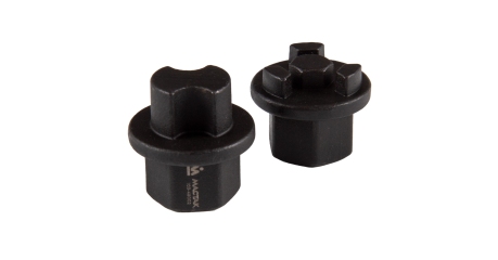 Набор насадок для пробок слива масла 2 предмета МАСТАК 103-48002