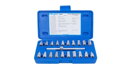 Набор насадок для пробок слива масла, 21 предмет KING TONY 9AR11