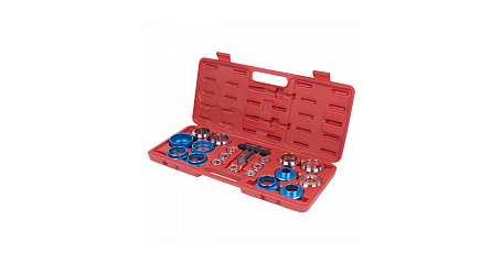 Набор оправок для монтажа и демонтажа сальников, 27-58 мм, кейс, 20 предметов МАСТАК 103-80020C