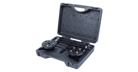 Набор оправок для монтажа и демонтажа сайлентблоков, 34-82 мм, кейс, 6 предметов МАСТАК 110-20006C