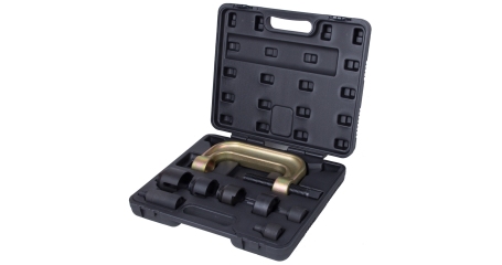 Набор оправок для монтажа и демонтажа сайлентблоков MB, кейс, 8 предметов МАСТАК 110-20008C