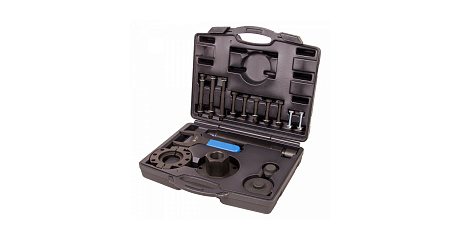 Набор оправок для монтажа и демонтажа ступичных подшипников FORD, кейс, 17 предметов МАСТАК 100-30017C