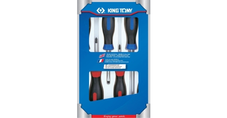 Набор отверток, 6 предметов KING TONY 31116MR01
