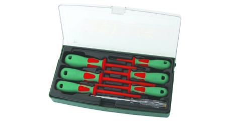 Набор отверток диэлектрических JONNESWAY DV13PP07S .7 предметов