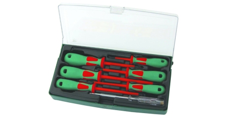 Набор отверток диэлектрических JONNESWAY DV13PP07S .7 предметов