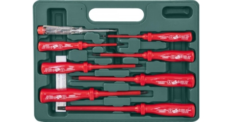 Набор отверток диэлектрических JONNESWAY D02AP08S 8 предметов