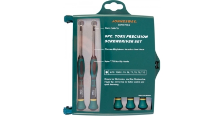 Набор отверток для точной механики JONNESWAY TORX D3765T06S .6 предметов