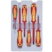 Набор отверток KING TONY 30606MR, диэлектрические, 6 предметов
