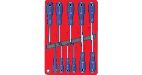 Набор отверток TORX, ложемент, 11 предметов МАСТАК 5-4411