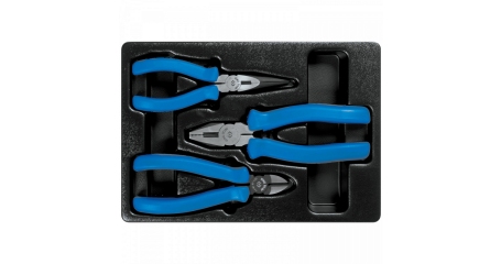 Набор пассатижей и бокорезов, ложемент, 3 предмета KING TONY 9-40103GP