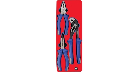 Набор пассатижей и бокорезов, ложемент, 3 предмета МАСТАК 5-3003