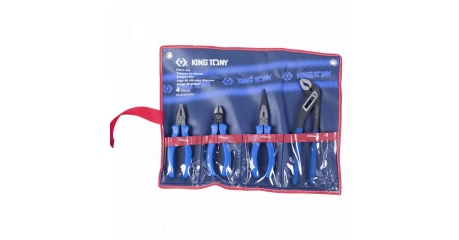 Набор пассатижей и бокорезов KING TONY 42104GP01, 4 предмета