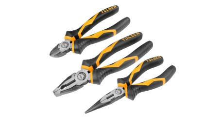 Набор пассатижей и бокорезы GRIPro 3 предмета TOLSEN TT10410