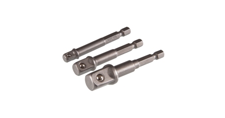 Набор переходников 1/4">1/4", 3/8", 1/2" 3 предмета TOLSEN TT77864