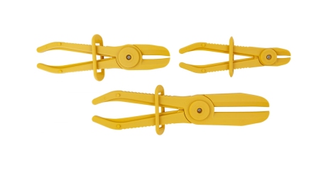 Набор пластиковых зажимов для резиновых шлангов и патрубков Thorvik HCS3 3-57 мм, 3 предмета 53257