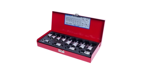 Набор разрезных ключей, 8-19 мм, 12 предметов KING TONY 3612MR