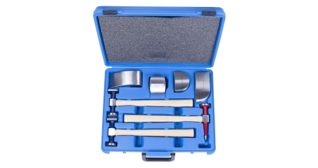 Набор рихтовочных молотков и поддержек, 7 предметов KING TONY 9CF-107