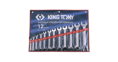 Набор рожковых ключей, 6-32 мм, 12 предметов KING TONY 1112MR