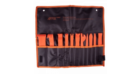 Набор съемников (лопатки) AFFIX AF10810011 для панелей облицовки, 11 предметов