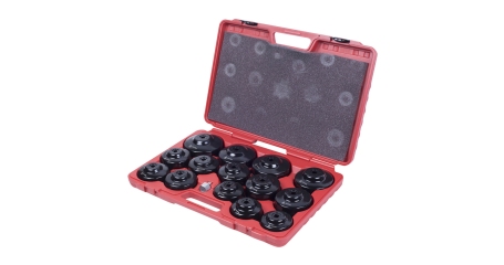 Набор съемников масляных фильтров, 15 предметов МАСТАК 103-40015C