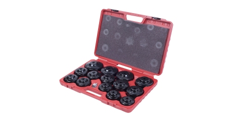 Набор съемников масляных фильтров, 15 предметов МАСТАК 103-40015C