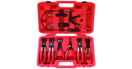 Набор щипцов для демонтажа пружинных хомутов патрубков