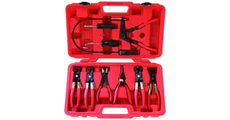 Набор щипцов для демонтажа пружинных хомутов патрубков