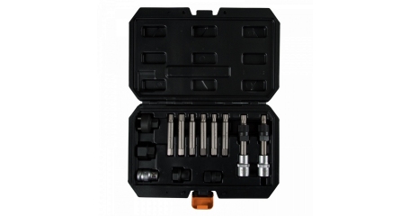 Набор специальных головок и насадок AFFIX AF10610013C для шкива генератора, кейс, 13 предметов