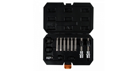 Набор специальных головок и насадок AFFIX AF10610013C для шкива генератора, кейс, 13 предметов