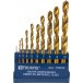 Набор спиральных сверл TDBS10 по металлу HSS TiN в пластиковом кейсе, d1.0-10.0 мм