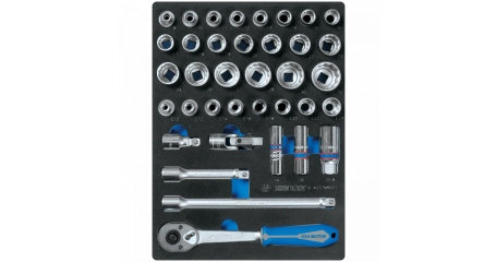 Набор торцевых головок 1/2