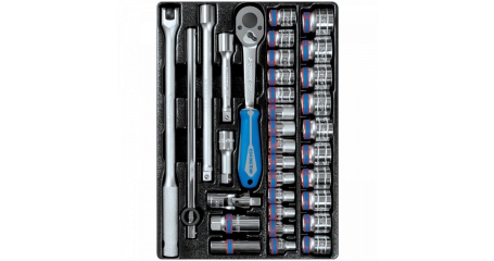 Набор торцевых головок 1/2