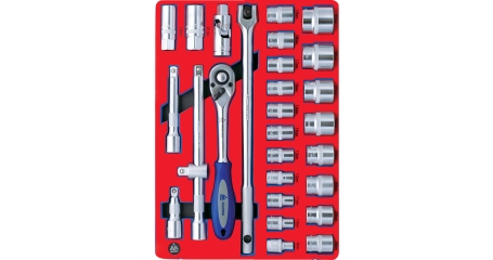 Набор торцевых головок 1/2