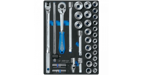 Набор торцевых головок 1/2