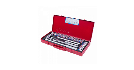 Набор торцевых головок с принадлежностями 1/2