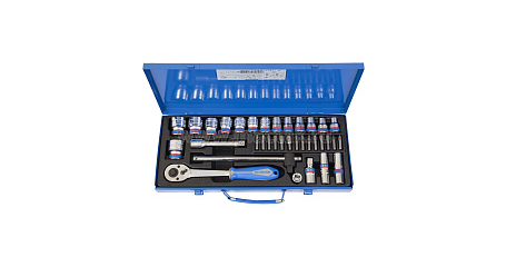 Набор торцевых головок с принадлежностями 1/2
