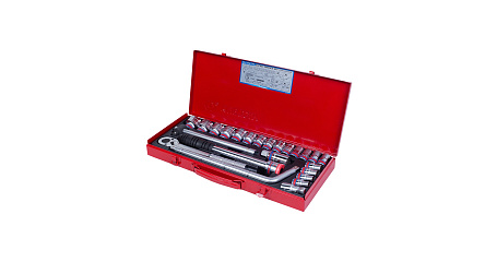 Набор торцевых головок с принадлежностями 1/2