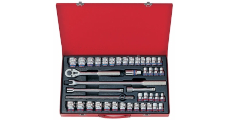 Набор торцевых головок с принадлежностями 1/2