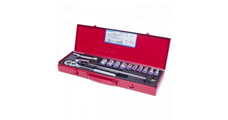 Набор торцевых головок с принадлежностями 1/2