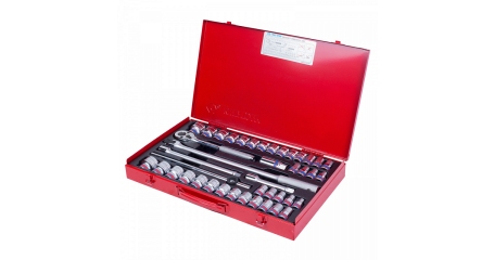 Набор торцевых головок с принадлежностями 1/2