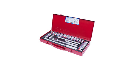 Набор торцевых головок с принадлежностями 1/2