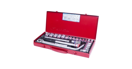 Набор торцевых головок с принадлежностями 1/2